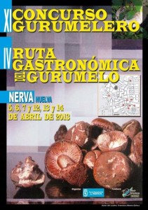 Cartel de la IV Ruta Gastronómica del Gurumelo.