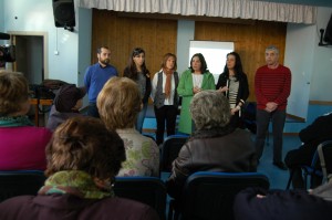 Un momento de la charla celebrada en la tarde de este miércoles. 