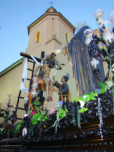 El paso de misterio de la Hermandad del Descendimiento. / Foto: Hdad. del Descendimiento.