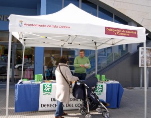 El objetivo era resolver las dudas que plantearan los ciudadanos en el ámbito del consumo.