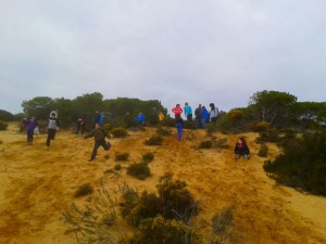 Los niños conocen desde otro punto de vista Doñana.