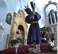 Imagen del Nazareno de Zalamea. / Foto: José Miguel Jiménez.