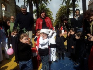 Los pequeños han desfilado por las calles de Isla Cristina.