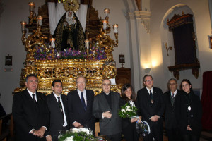 Ofrenda a la Hermandad del Silencio.