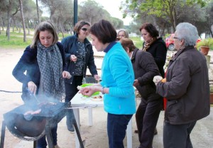 La 'Potajá' se celebró en el entorno natural de la Pradera de San Isidro.