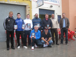 Ganadores del concurso de canto de aves.