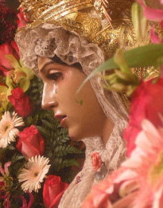 Virgen del Rosario de la Hermandad de la Cena.