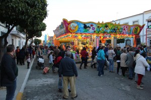 El parque de atracciones se encuentra en el tramo final de la calle San José. / Foto: Juan Antonio Ruiz