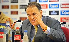 Javier Tebas, vicepresidente de la Liga de Fútbol Profesional.