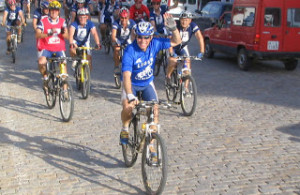 Punta Umbría, escenario de una prueba cicloturista.