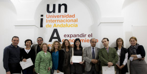 Entrega de menciones a proyectos de Innovación presentados por personal de la Universidad internacional de Andalucía.