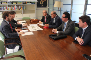 Representantes del PP de Huelva y de la FOE se reunieron en Madrid con el director general de Costas.