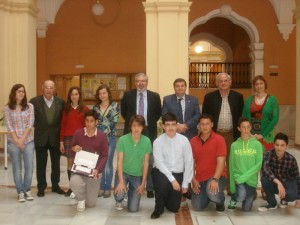 Alumnos seleccionados en la fase provincial de las Olimpiadas Matemáticas Thales.