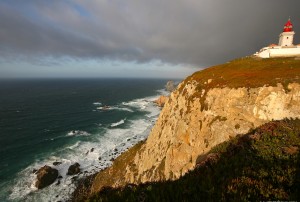 Cabo de Roca, punto mas occidental de Europa y lugar donde la tripulación del Don Diego tuvo un comportamiento heroíco