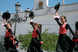 Participantes del IV Concurso de Sevillanas de Aeca.