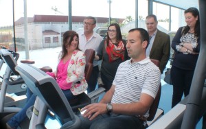 El gimnasio cuenta  con una sala específica para ejercitar todos los grupos musculares 