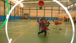 Participaron niños de 3, 4 y 5 años de los Centros de Enseñanza Infantil y Primaria Juan Díaz Hachero, Concepción Arenal y Castillo de los Zúñiga.