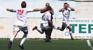 Emilio, a falta de un cuarto de hora, hizo el segundo gol local. / Foto: Josele Ruiz.