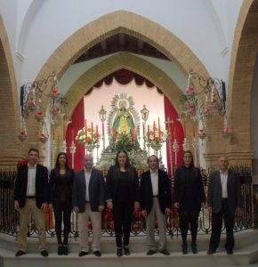 Los componentes de Orujo tienen en común su amor a la Virgen de Montemayor.