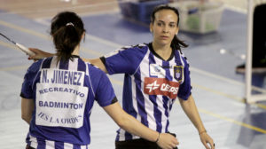 Noelia Jiménez y Haideé Ojeda toman parte en este torneo luso. / Foto. J. Canterla.