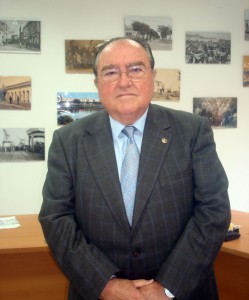El presidente del Banco de Alimentos en Huelva, 