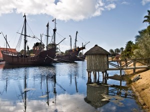 Los Lugares Colombinos conmemoran el día de la Hispanidad con multitud de actividades.