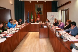 Último pleno del Ayuntamiento de Cartaya.