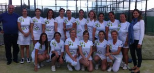 Las chicas preseleccionadas que optab al equipo provincial.