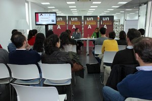 El consultor y codirector del Máster de Gestión y Dirección de Personas durante la Master Class.