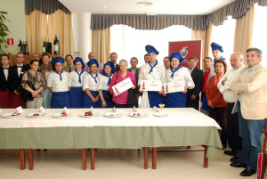 Imagen de la final de la pasada edición celebrada en la Escuela de Hostelería de Islantilla.