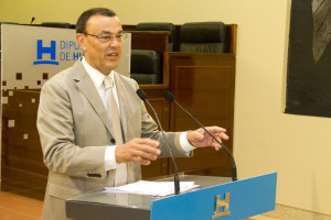 El presidente de la Diputación Provincial, Ignacio Caraballo.