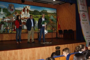 Un momento de la jornada de convivencia escolar.