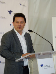 El director general de Matsa, Alonso Luján.