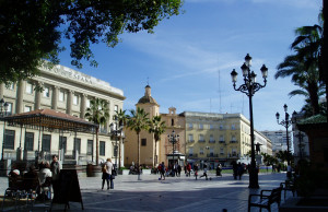 La Plaza de las Monjas de Huelva.