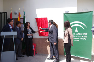 Inauguración de la Escuela Infantil 'Platero' en Puebla de Guzmán.