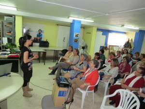 Unas 30 mujeres asistieron al taller medioambiental