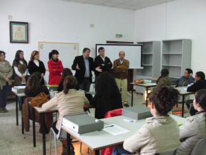 Participantes en el taller de empleo ‘Campo Baldío Social'.