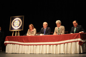 María Luisa Faneca, Pedro Rodríguez, Antonio Fernández y