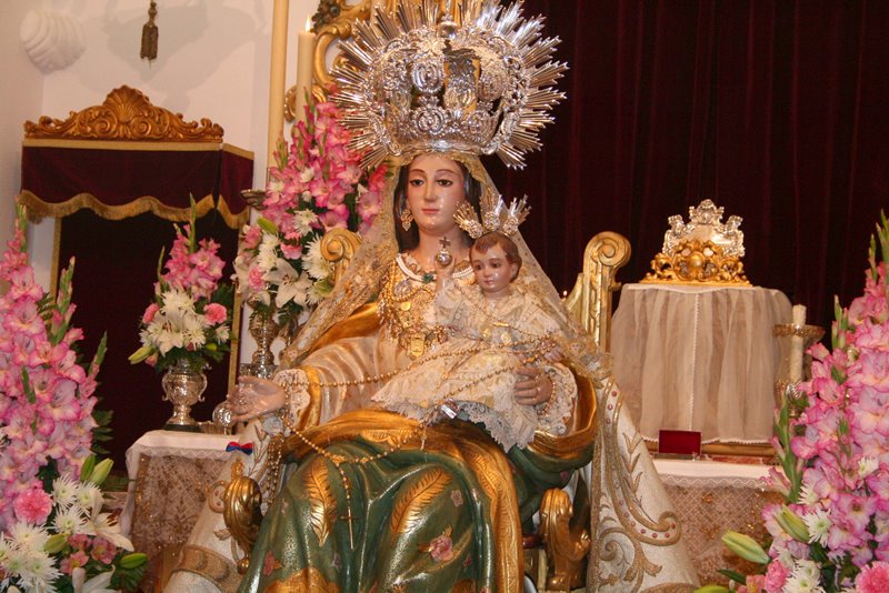 Imagen de la Virgen de Consolación de Cartaya