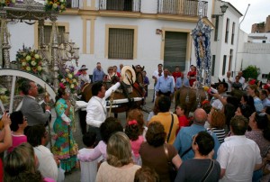 Cartaya saluda a su madrina, Ayamonte.