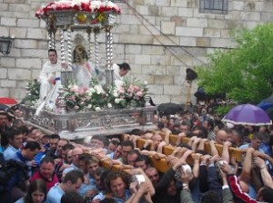 Procesión de la Virgen de la Cabeza. 