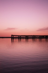 'Atardecer sobre el Tinto', de Marcos M Gómez Carmelo.