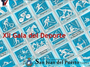 Cartel de la Gala del Deporte en San Juan.