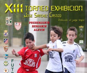 Cartel del atractivo torneo de fútbol base en La Palma.