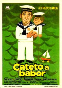 Cartel de la película de 'Cateto a Babor'. 