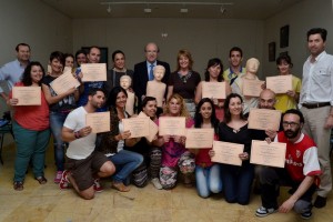 Los asistentes al curso han recibido un diploma acreditativo.