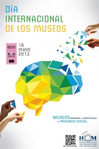 Cartel del Día Internacional de los Museos 2013.