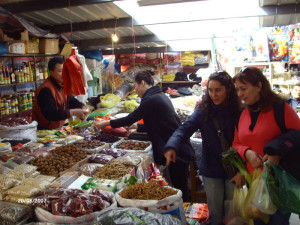 En un mercado de abastos Shanghai.