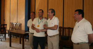 Enrique Romero García, nuevo campeón de Andalucía al imponerse en la prueba celebrada en el embalse del Andévalo (Huelva).