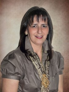 Hermana mayor de Gibraleón este año, Carmen del Rocío Fernández. 